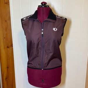 Pearl Izumi for Women cycling vest eggplant & black with mesh back medium